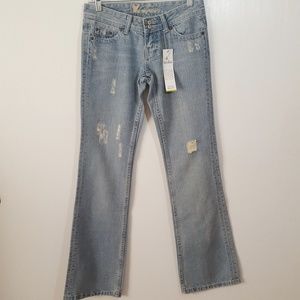 Wet Seal Sweet'n Straight Jeans 4/27 NWT